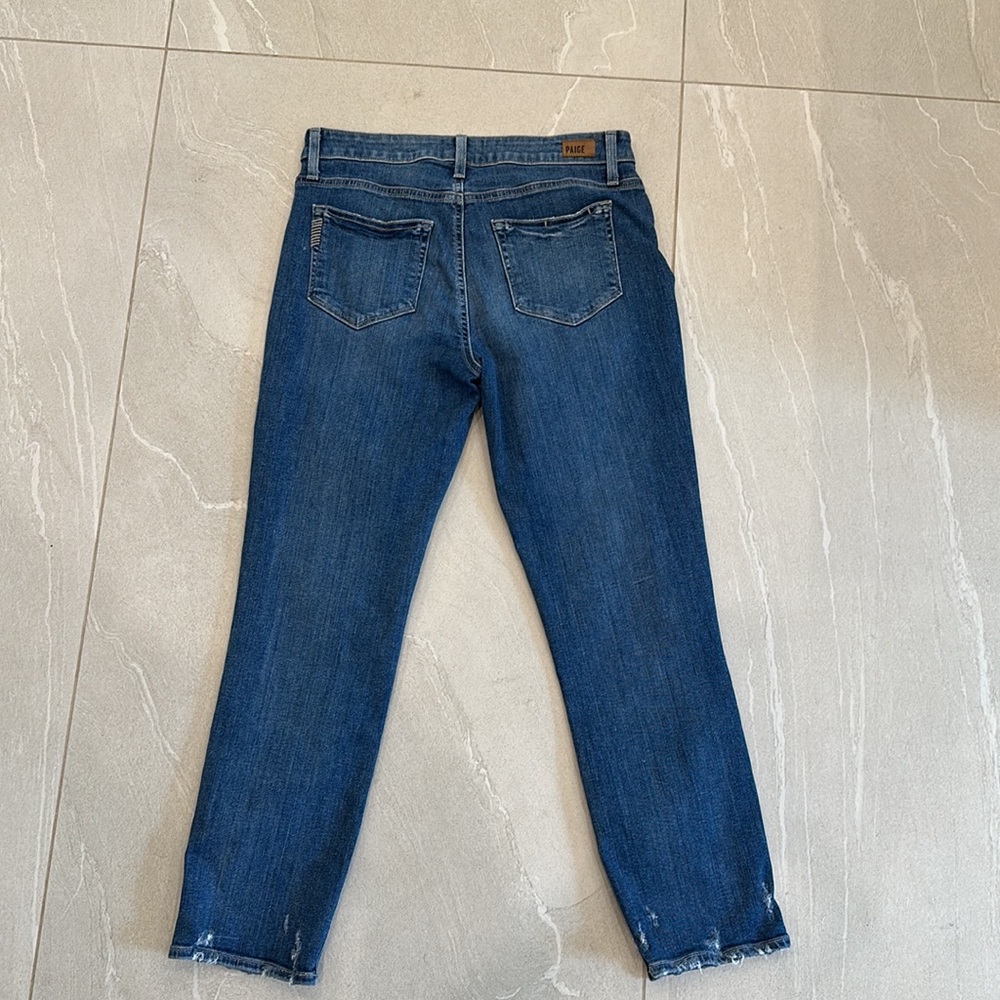 Paige high rise straight leg jeans - Picture 2 of 3